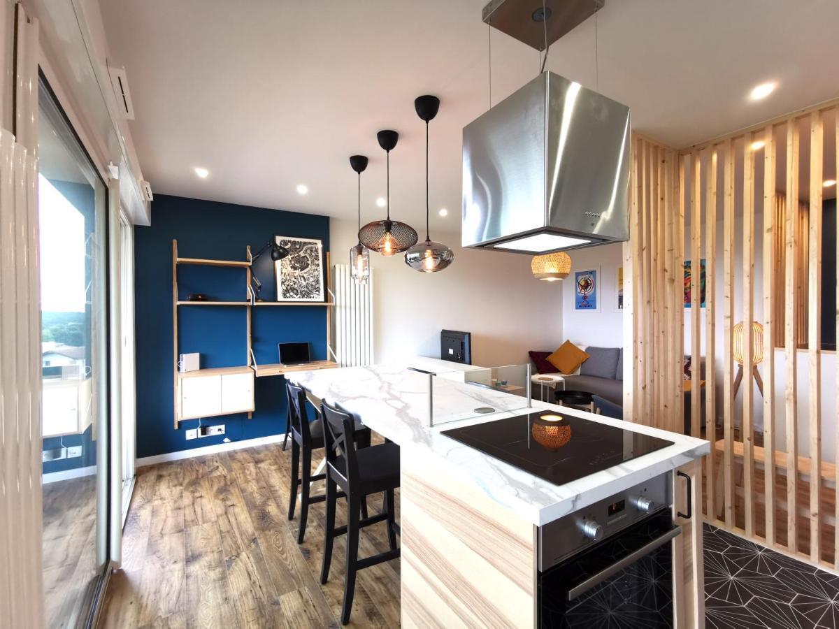 Ilunabarra - Appartement Calme, Vue Mer, Parking - Wifi Ciboure Exterior foto